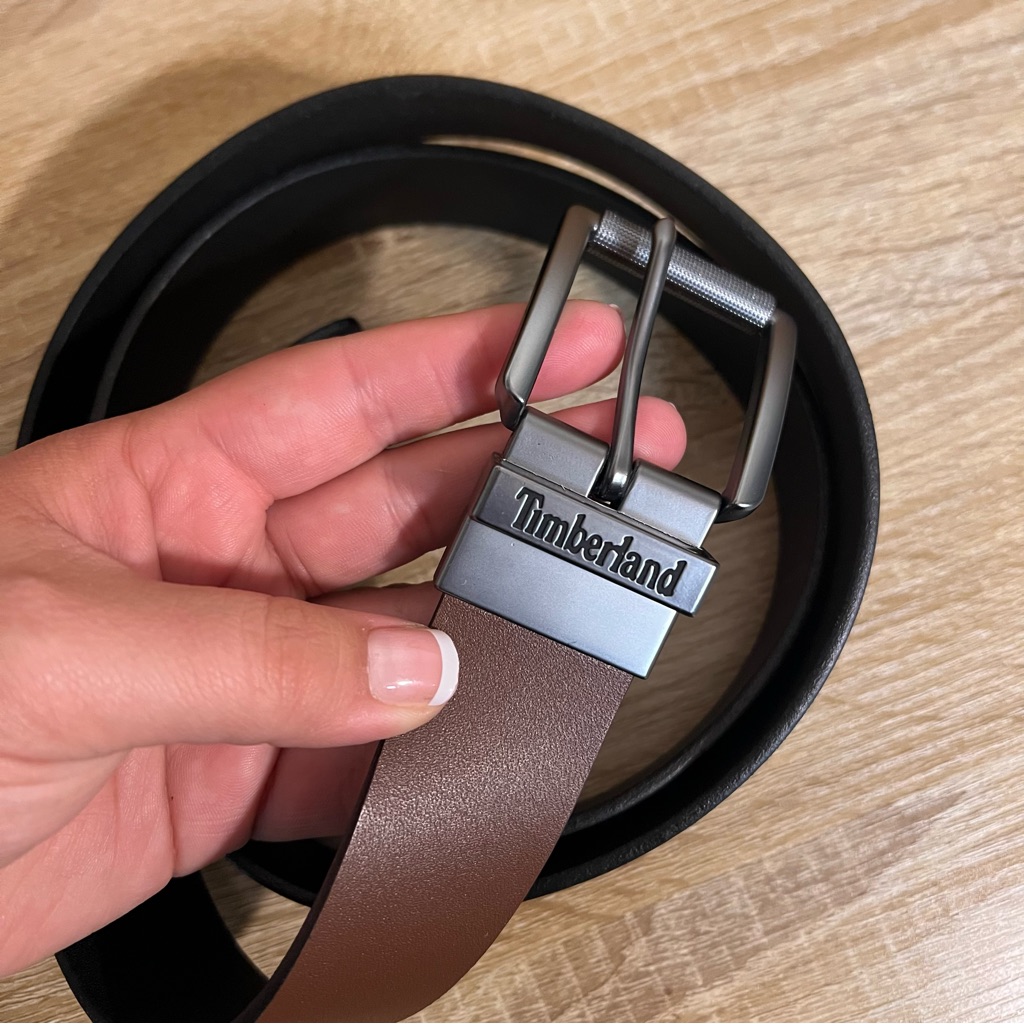Timberland | Men's Brown Leather Belt With Classic Design 50